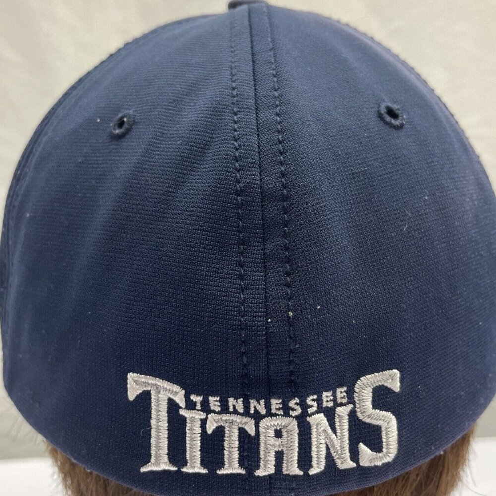 Tennessee Titans Hat Cap Size S-M Stretch Fit 47 Brand NFL Football 3D Logo - Picture 3 of 8